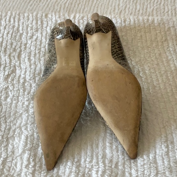 Nine West snake skin looking shoes. - Picture 4 of 4